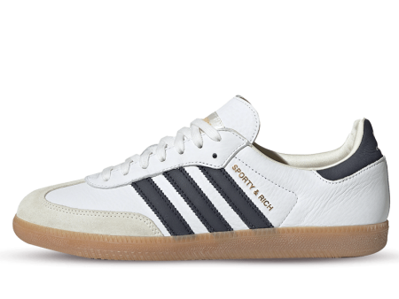 adidas Samba OG  Sporty & Rich White Black  Cheap