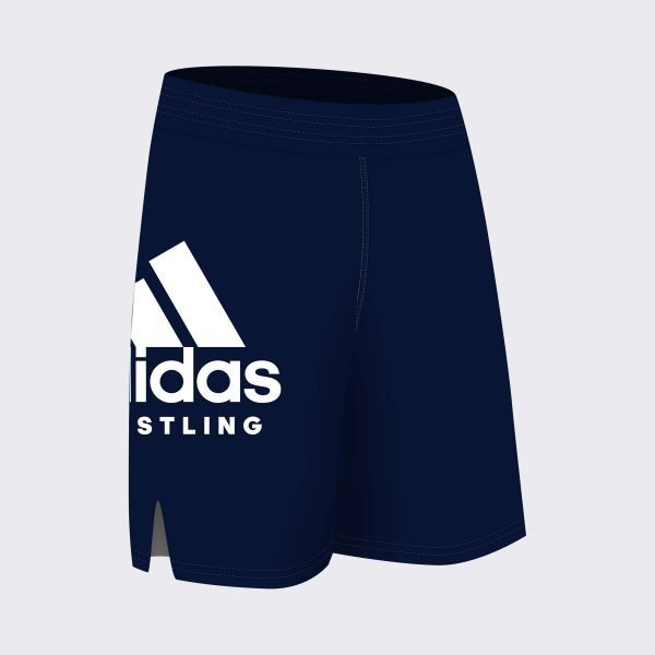 aA202p- Adidas Wrestling Printed Training Short Supply