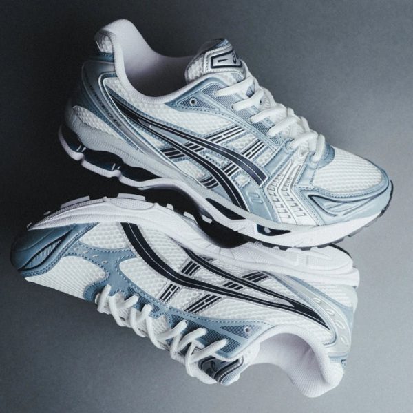 ASICS Gel-Kayano 14 White Fjord Grey Online Hot Sale