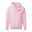 Sweatshirt - Hoodie - Light Pink - Puff Paint - AHS Rockets Discount