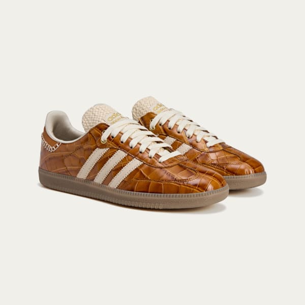 adidas Samba Wales Bonner Brown Croc Fashion