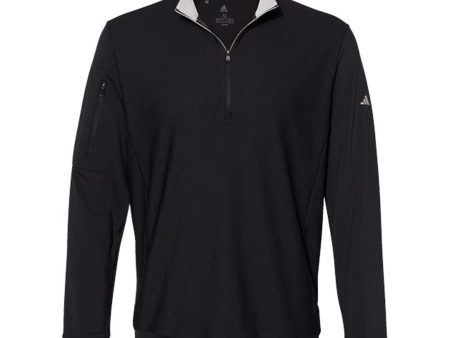 Customized Adidas Performance Textured Quarter-Zip Pullover - Men s - Various Colors For Cheap