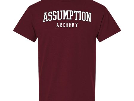 T-shirt - Maroon - Team Sports For Cheap