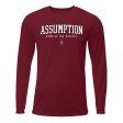 T-shirt - Long Sleeve Dry Fit - Maroon - AHS Fight Song Online