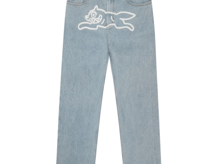 Running Dog Double Scoop Denim Pant Sale