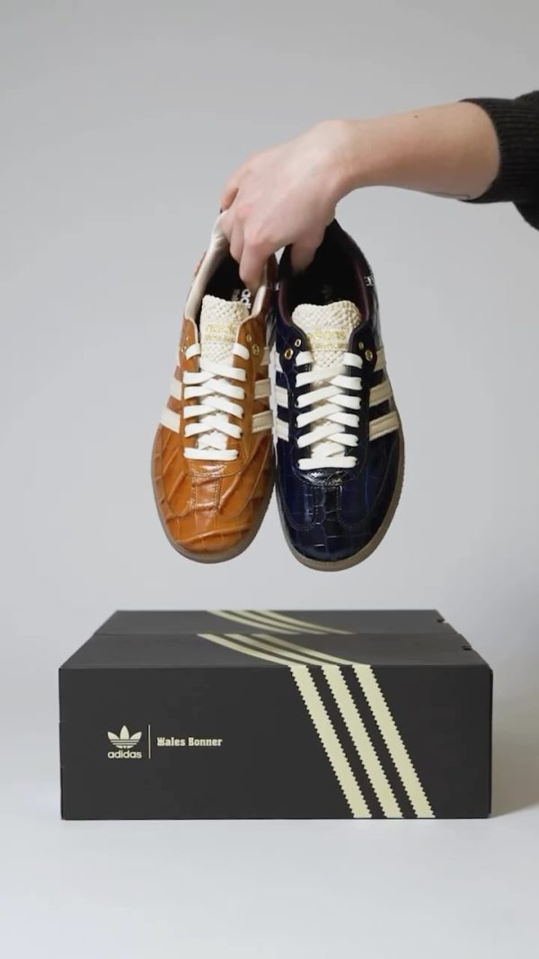 adidas Samba Wales Bonner Navy Croc Hot on Sale