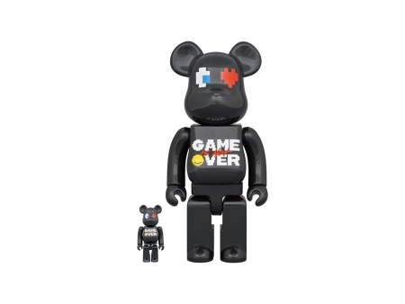 400% & 100% Bearbrick Set - Pac Man x Grafflex (9090 x S.H.I.P & Crew) For Discount