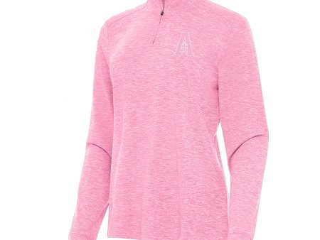 Quarter Zip - Pink - A Logo For Sale