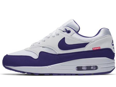 Supreme X Nike Air Max 1 87  Varsity Purple  on Sale