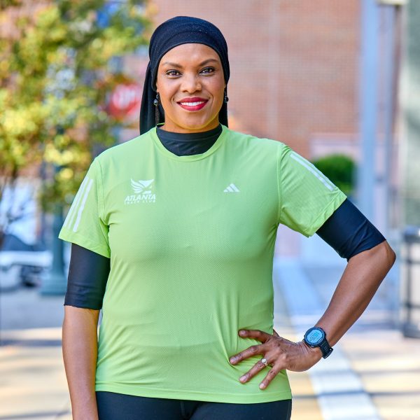 Women s Own the Run B Tee - Pulse Lime (Plus Size) Sale