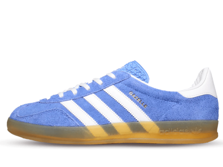 adidas Gazelle Indoor Blue Fusion Gum (W) on Sale