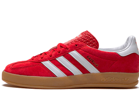 adidas Gazelle Scarlet Cloud White on Sale