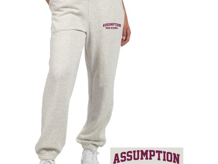 Sweatpants - Ash Grey - Assumption High School Hot on Sale