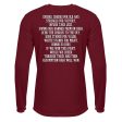 T-shirt - Long Sleeve Dry Fit - Maroon - AHS Fight Song Online