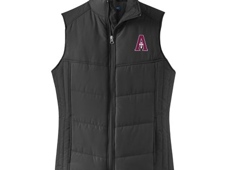 Customized Puffy Vest - Ladies  - Various Colors on Sale