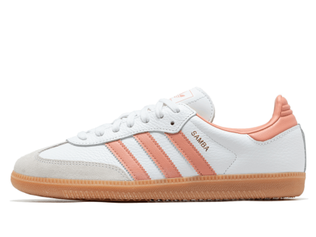 adidas Samba OG  White Wonder Clay Gum  (W) For Cheap