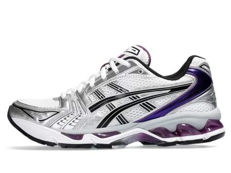 Asics Gel Kayano 14 White Dark Grape on Sale