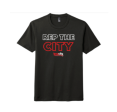 Rep The City District Tri Blend Style T shirt Online Sale