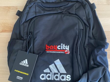 Adidas 5-Star Team Black Backpack Hot on Sale