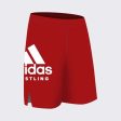 aA202p- Adidas Wrestling Printed Training Short Supply