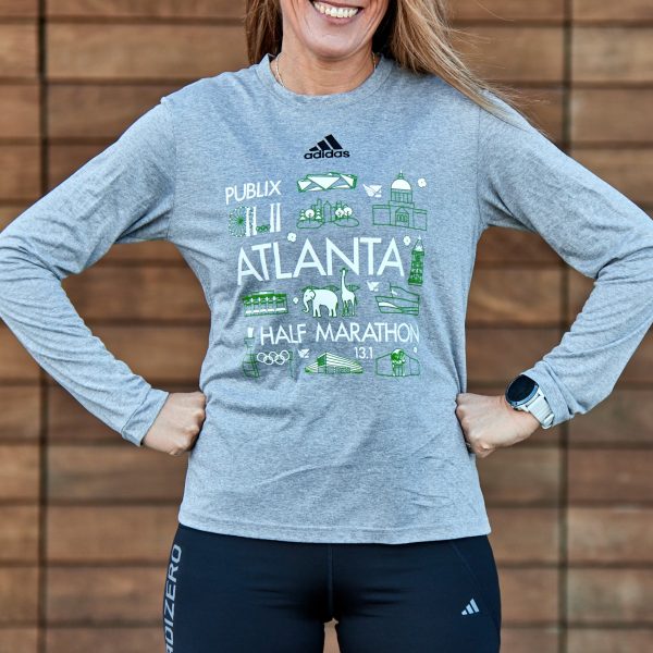 Women s Half Marathon LS Tee Online Sale