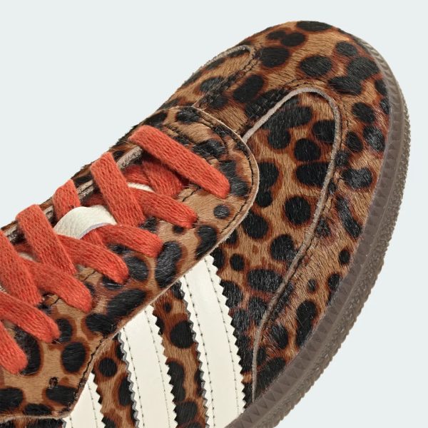 adidas Samba Leopard Print (W) Preloved Red Fashion