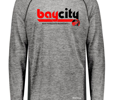 Bay City Grey Long Sleeve Holloway Dry Fit Online Hot Sale