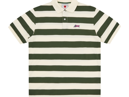 Running Dog Striped Rugby Top Sale